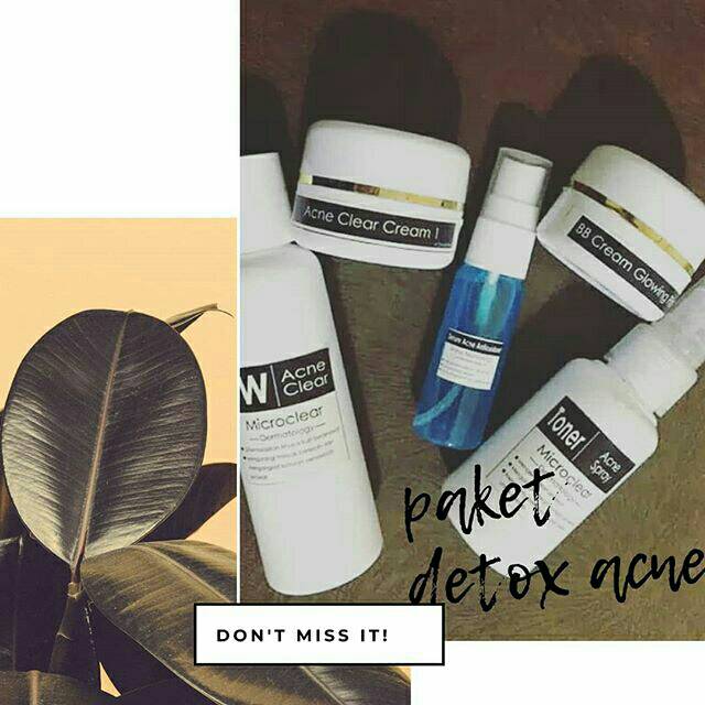 Paket detox Acne + Glutha
