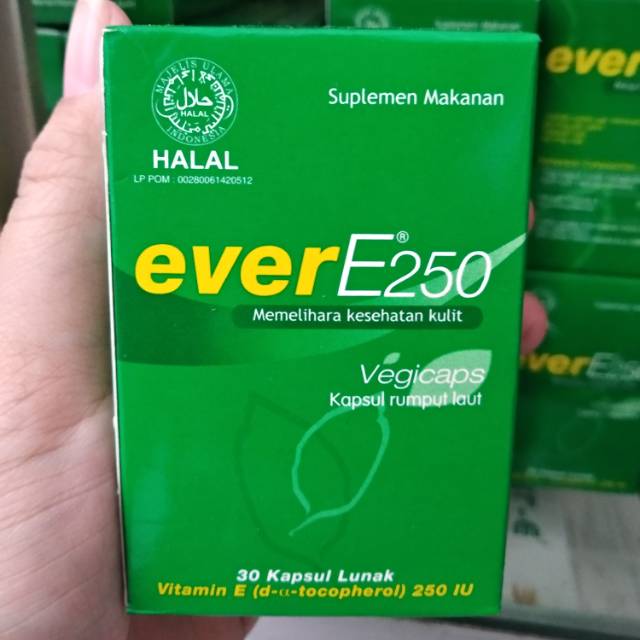 VITAMIN E MERK EVER E 250 IU