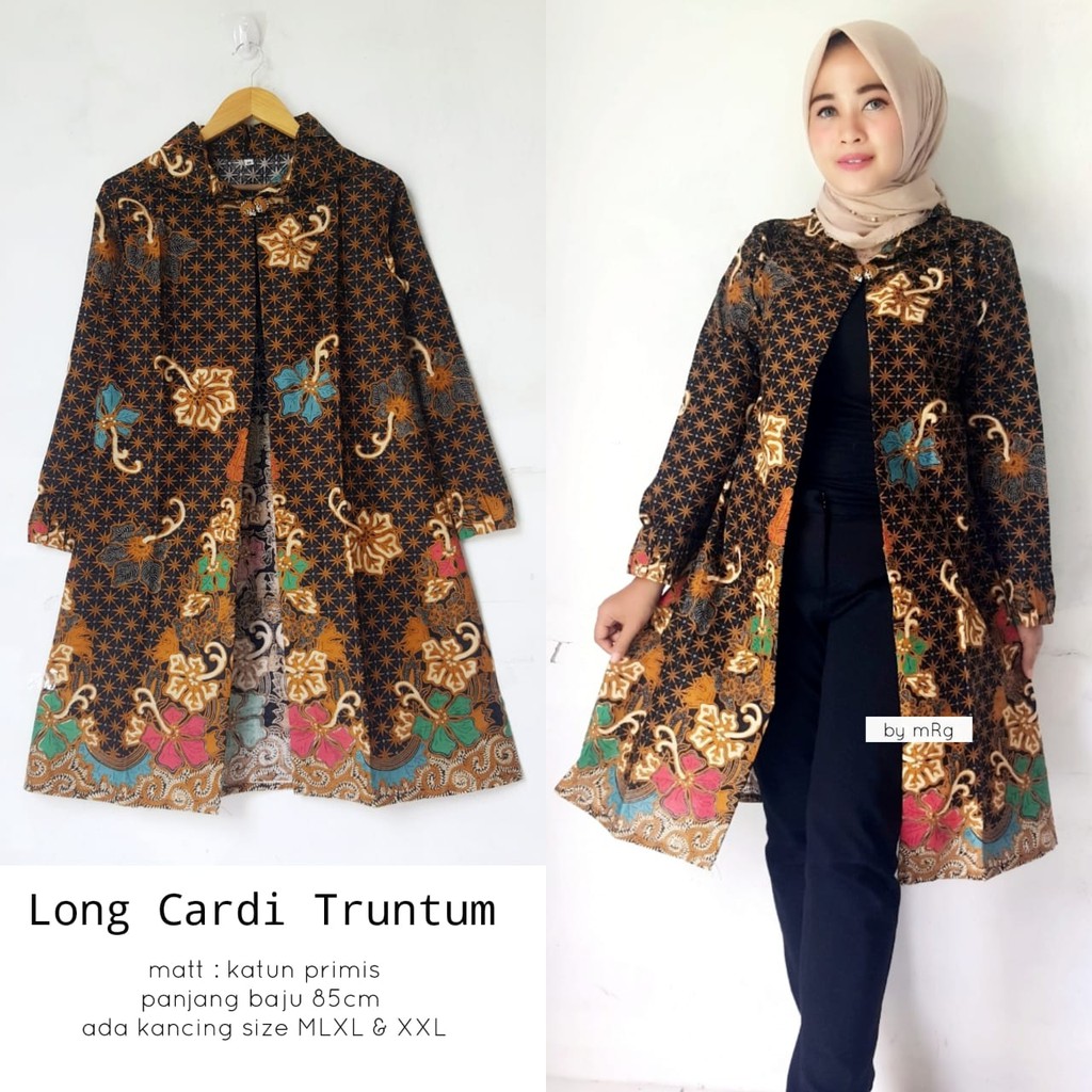 Long Cardi Batik Truntum