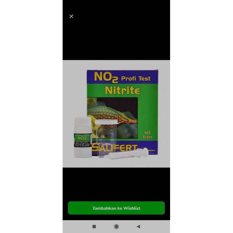 Salifert Test Kit Nitrite