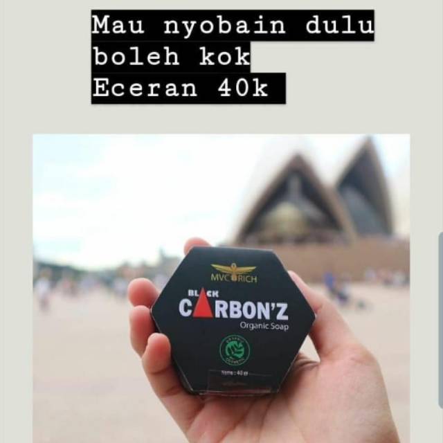 Sabun black carbonz