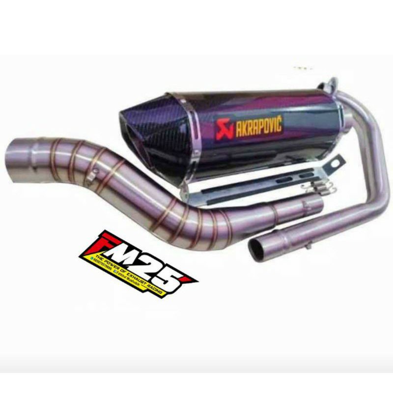 knalpot Acrapovic layang