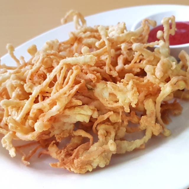 Jamur Enoki Crispy