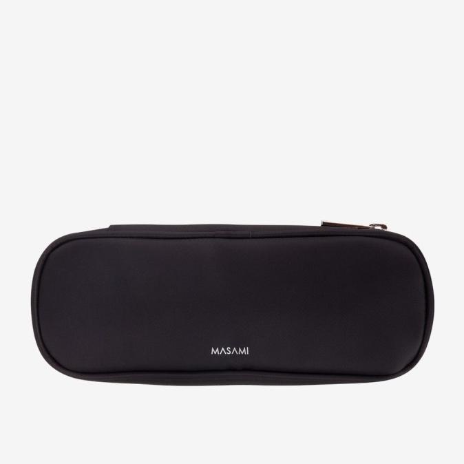 Masami Flip It Brush Pouch Black