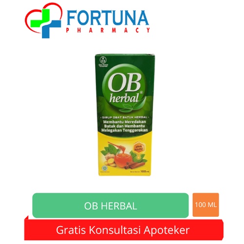 OB HERBAL SIRUP 100 ML
