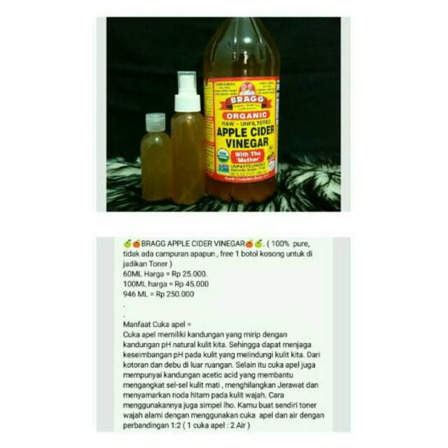 ( Share ) Pure Cuka Apel Sinegar