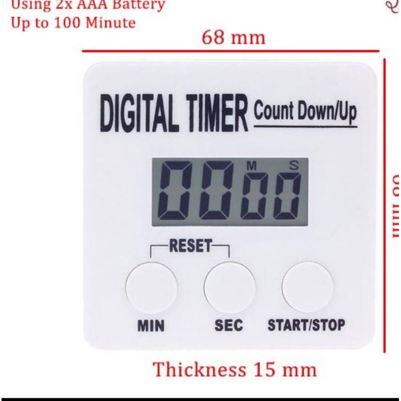 Timer Masak/Hongkong timer digital/countdwon kitchen timer