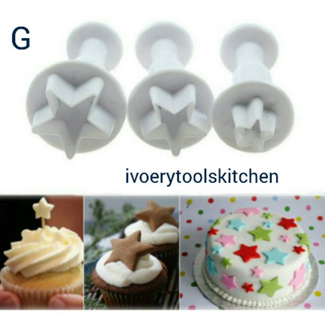CETAKAN FONDANT