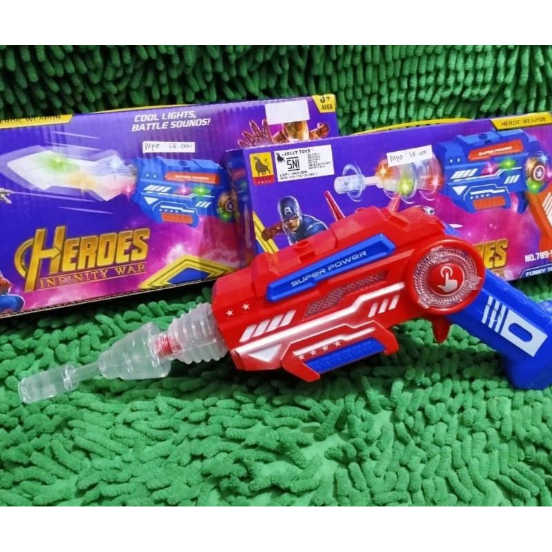 pistol gun heroes invinity war