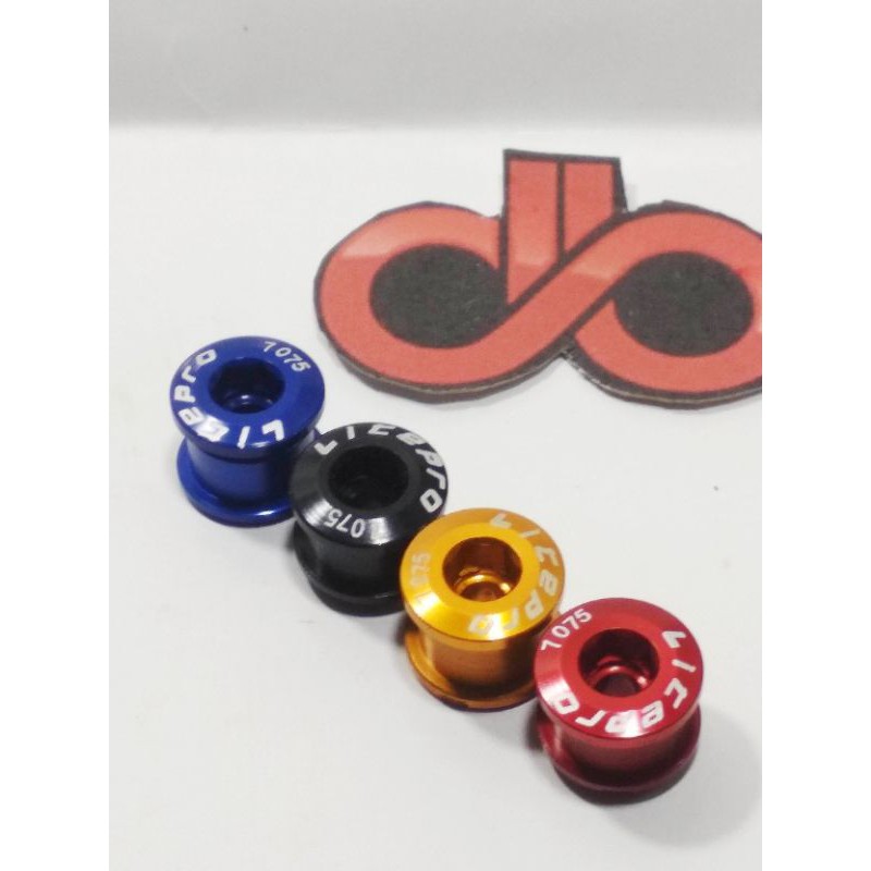BAUT CAHIN RING SINGLE ANODISED ALMUNIUM