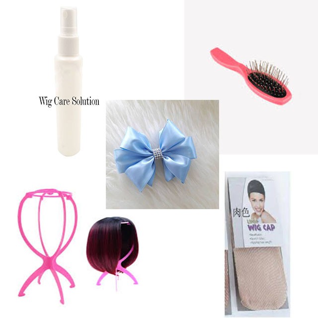 PAKET 5pcs/set holder wig/rambut
