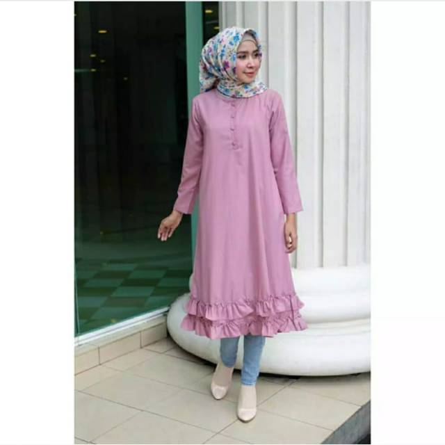 TUNIK RABIA PINK