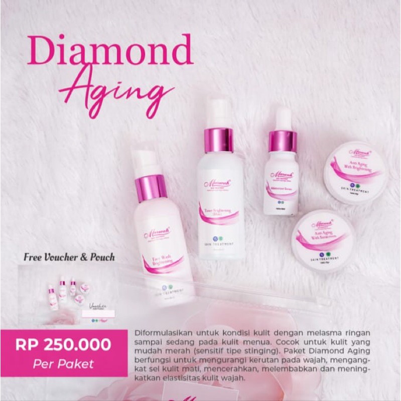 Marwah Diamond Aging (free pouch & serum)