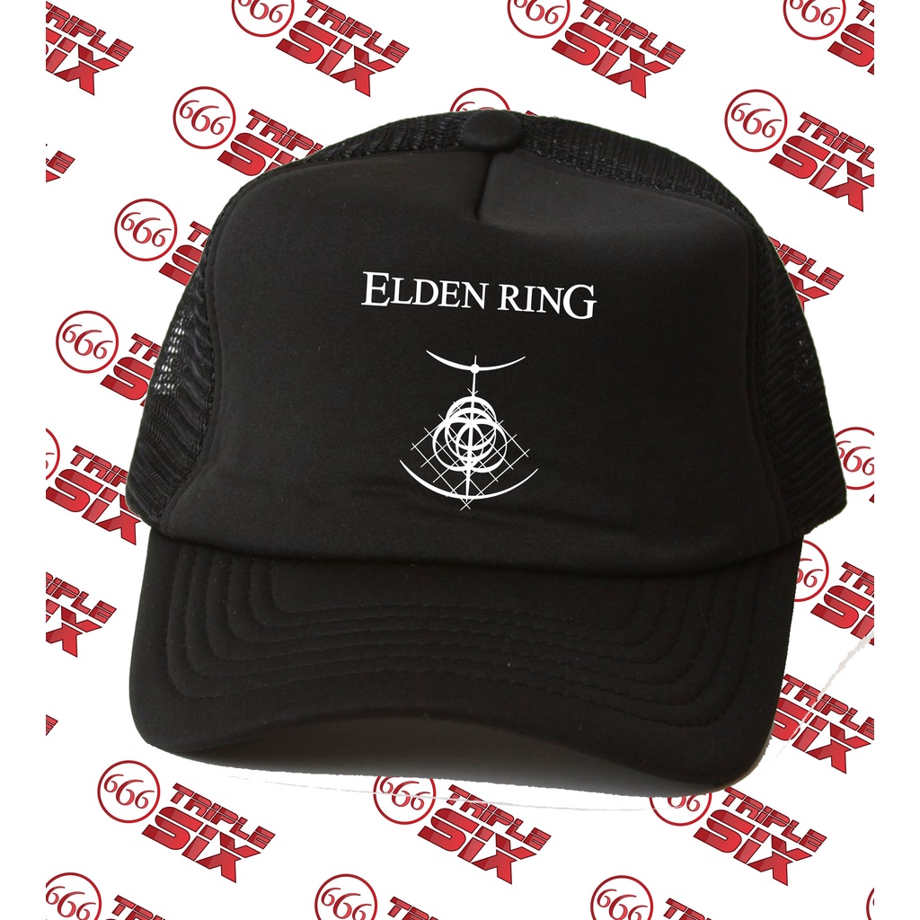 Topi Trucker Gaming Elden Ring Logo