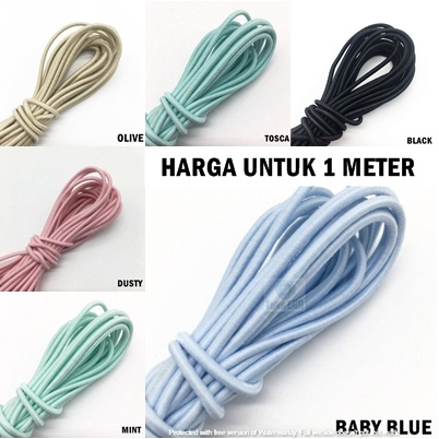 Tali Karet Bulat / Elastis String 3 mm