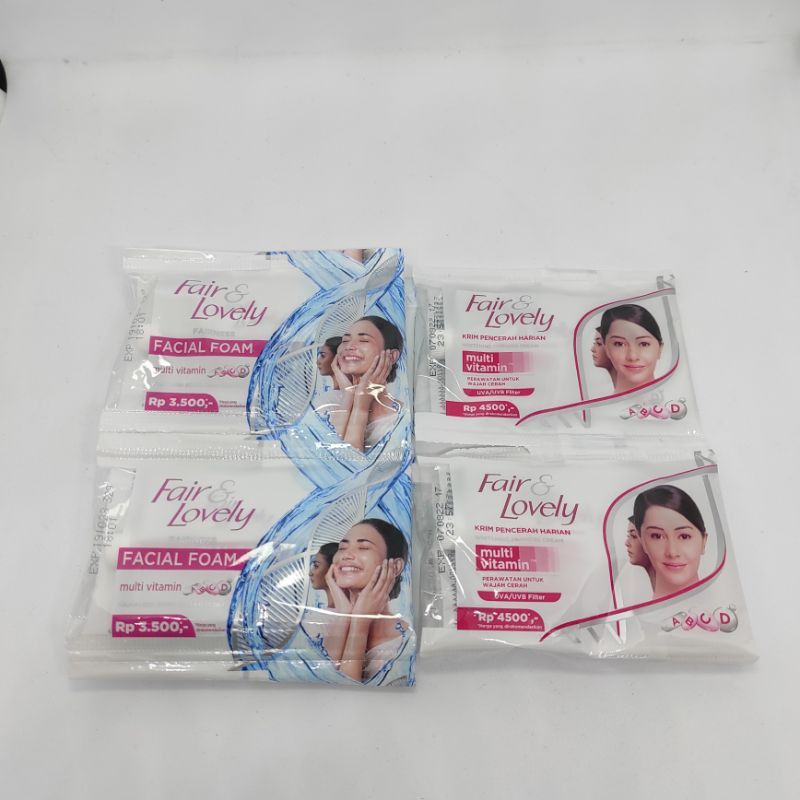 Fair and lovely sachet