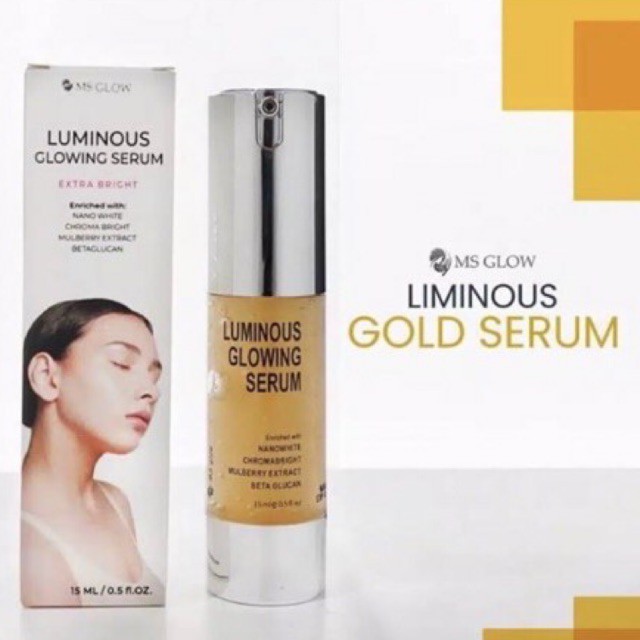 luminous glowing serum