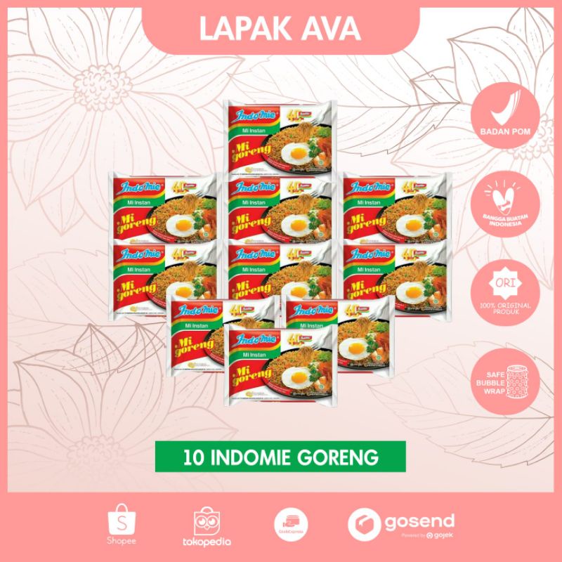 INDOMIE GORENG 10PCS