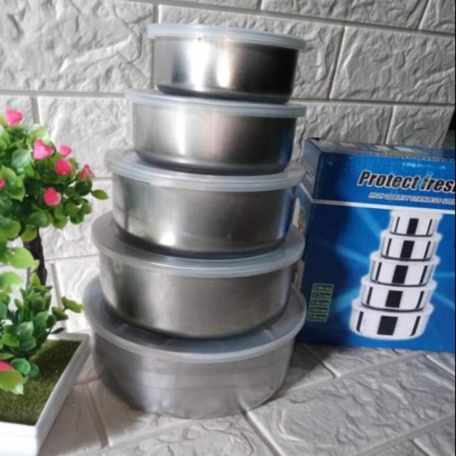 Rantang Susun 5 Bahan Stainless