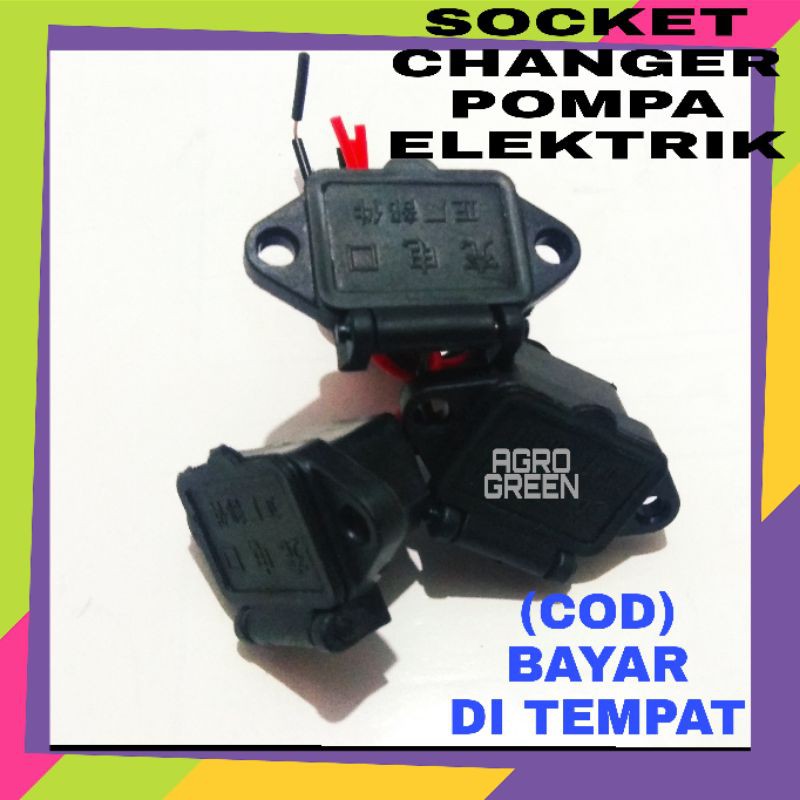 SOCKET CHARGER POMPA SPRAYER ELEKTRIK