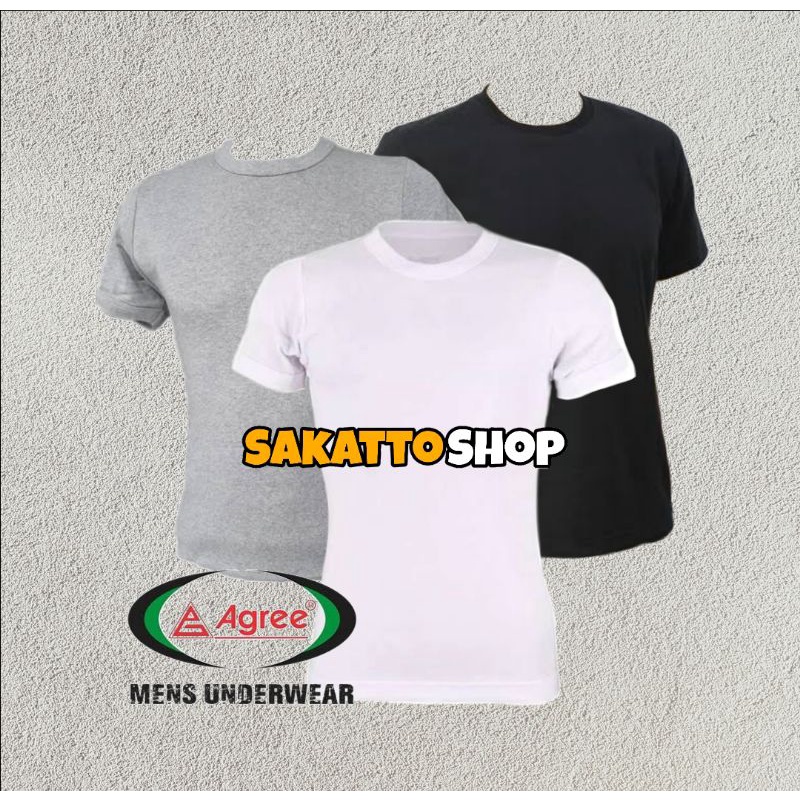 Kaos Oblong Agree