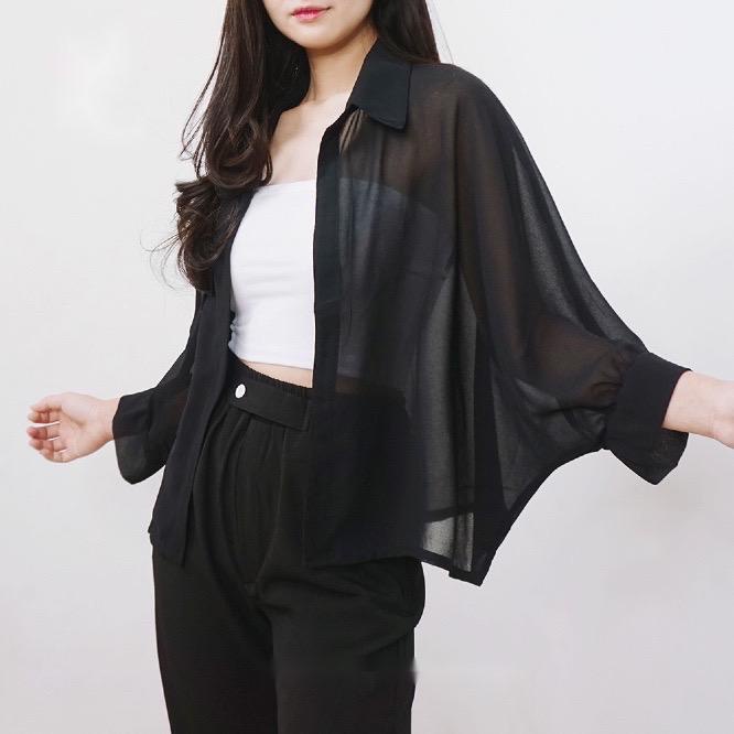 FELECIA OVERSIZE SEETHROUGH OUTER