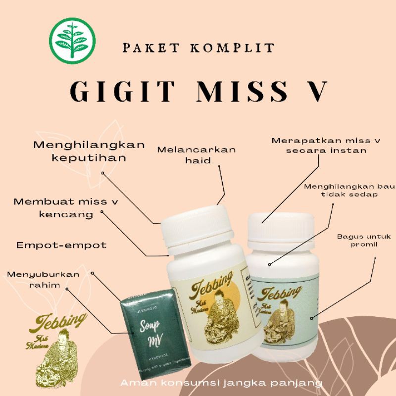 Paket Jamu GIGIT Miss V super