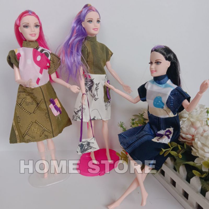 Mainan Boneka Cantik Tekuk