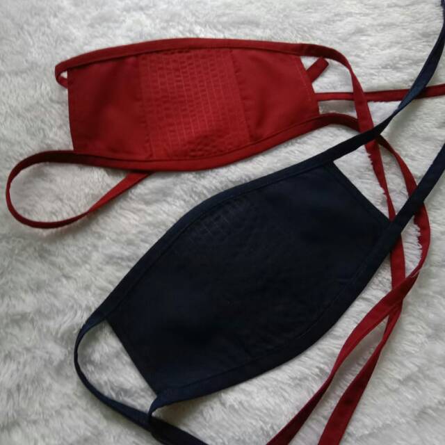 MASKER KAIN APD dua lapis