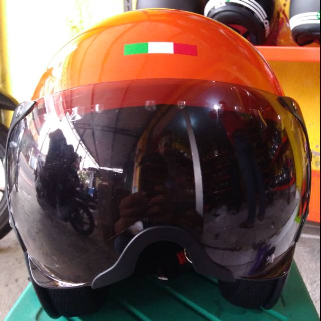 Helm Bogo Pilot Italy (orange)