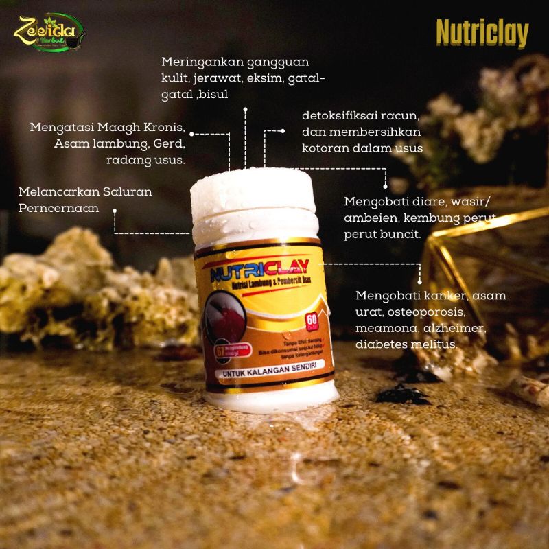 NutryClay (obat sakit lambung/usus)