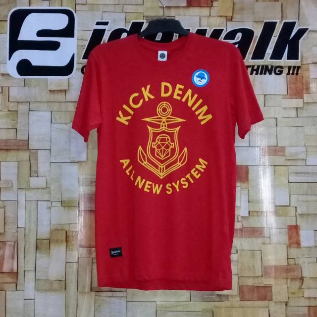 (BISA COD) T-SHIRT KICKDENIM ORIGINAL