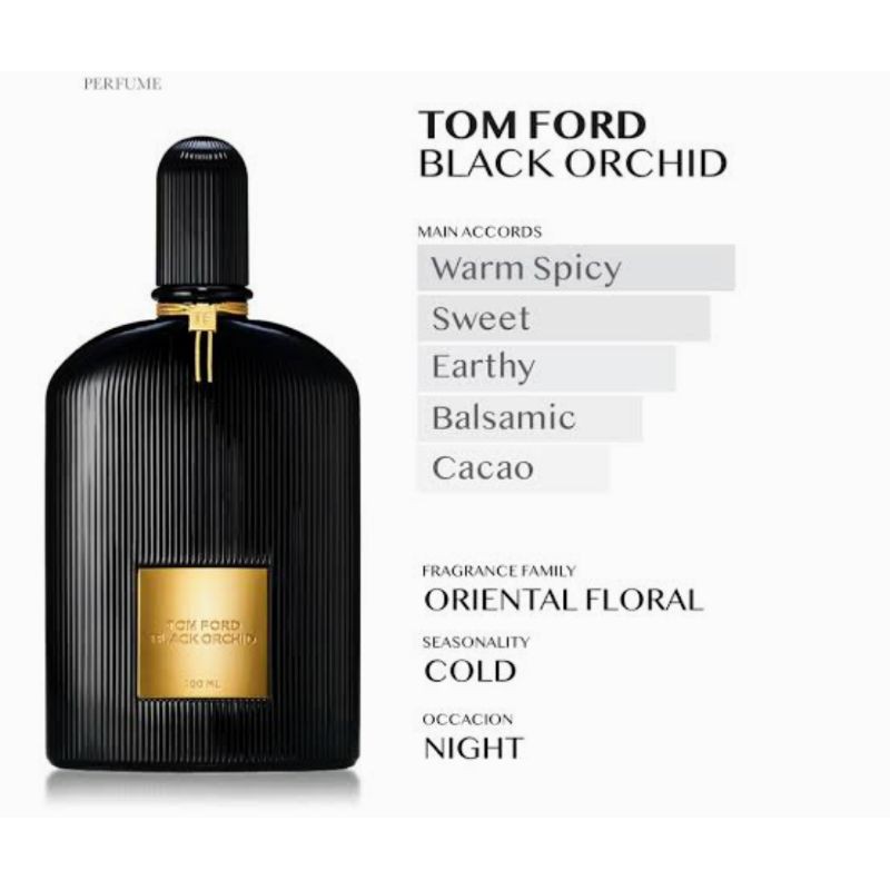 parfum Tom Ford black Orchid Refill