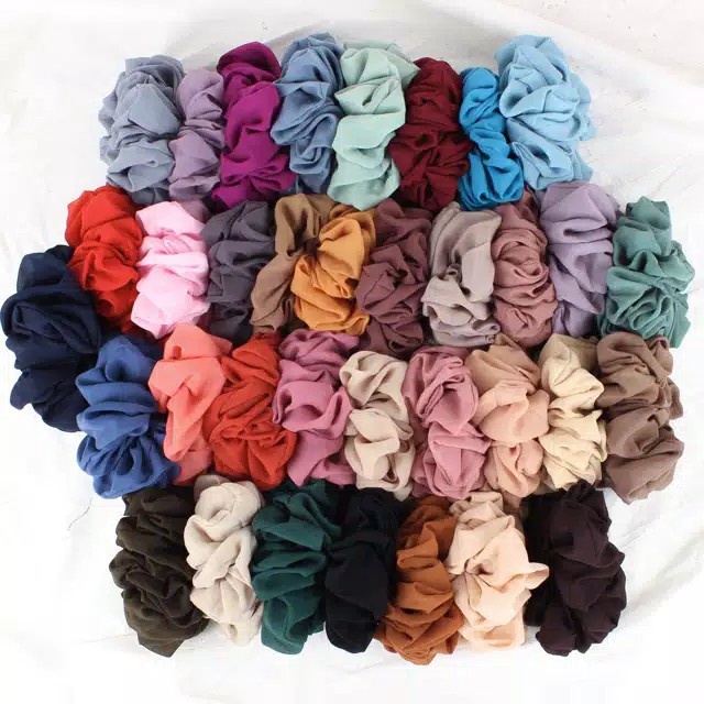 Scrunchie Hijab Kuncir Rambut