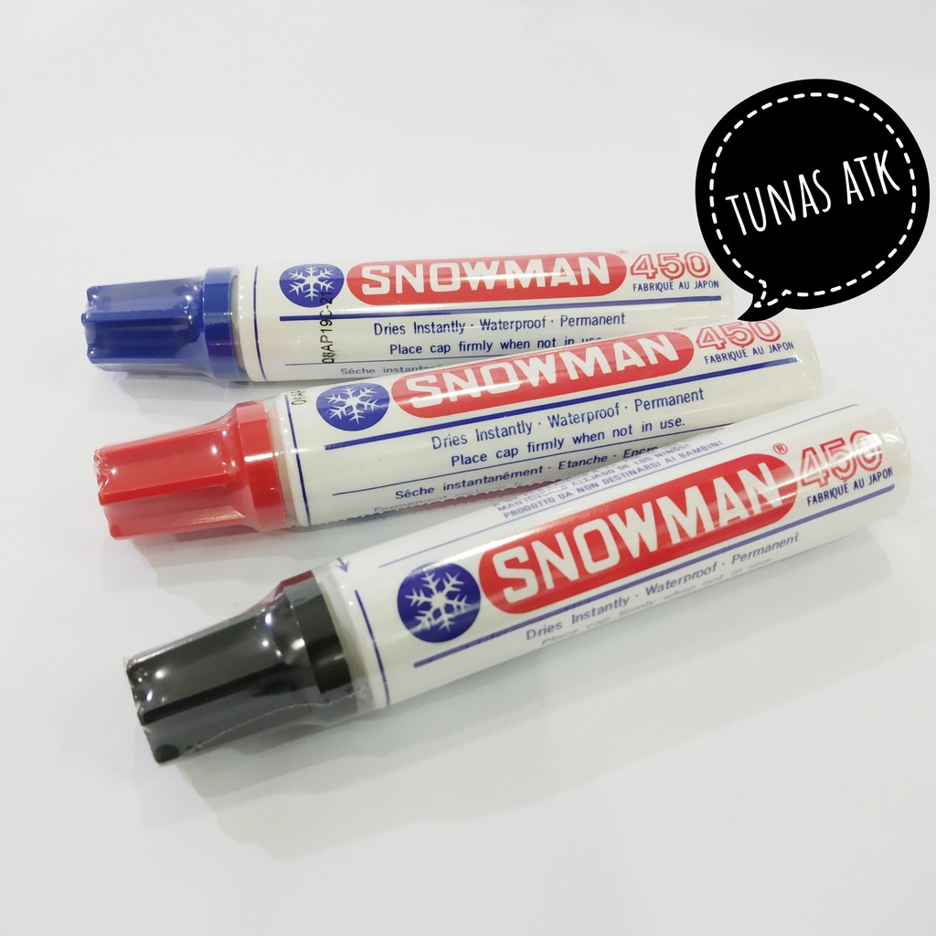 SNOWMAN PERMANENT MARKER 450
