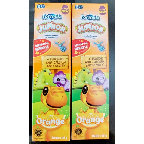 Pasta Gigi Formula Junior Orange 45 gr