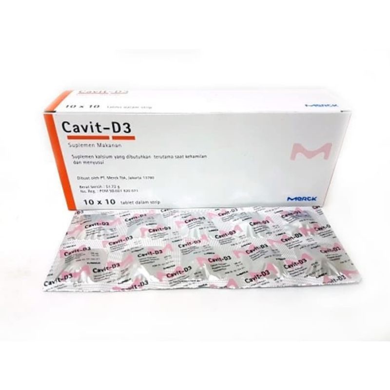 Cavit D3 Tablet per strip isi 10