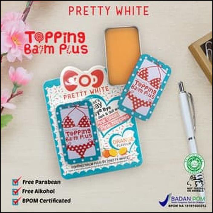 TOPPING BALM PLUS BPOM PRETTY WHITE