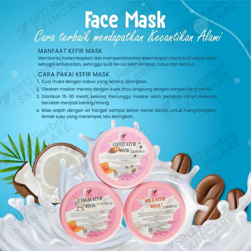 Face Mask Kefir Sr12