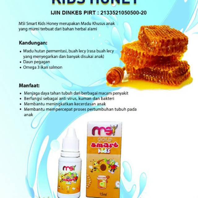 Smart kids honey