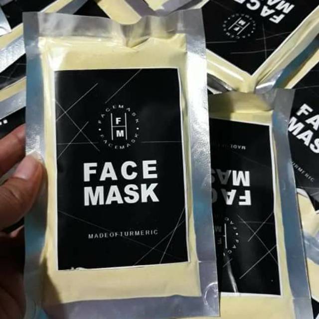 Face mask ( masker kunyit )