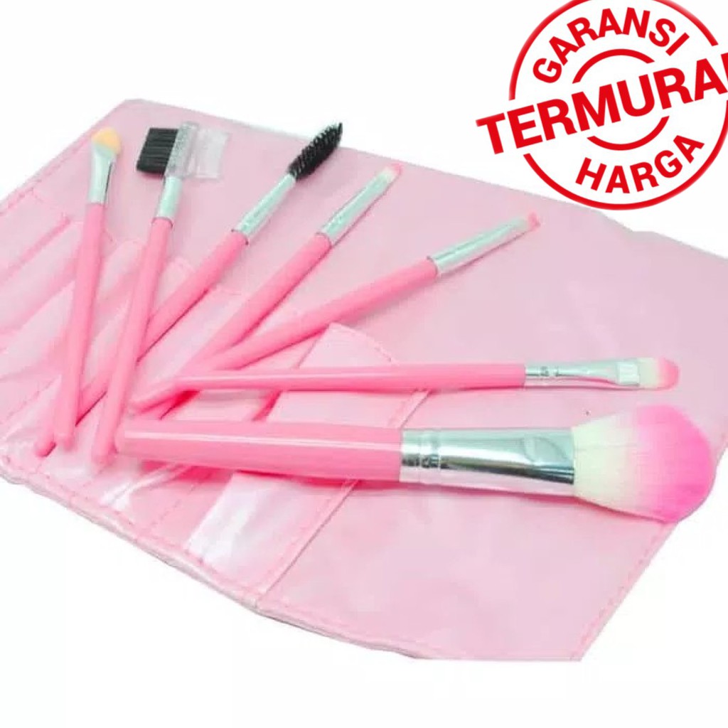 Kuas Set Isi 7 PINK Dompet