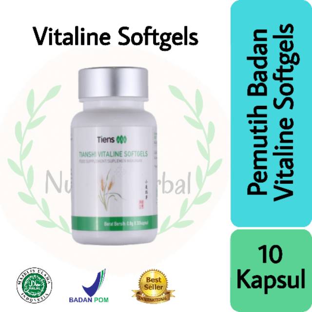 SUPLEMEN PEMUTIH - VITALINE SOFTGELS
