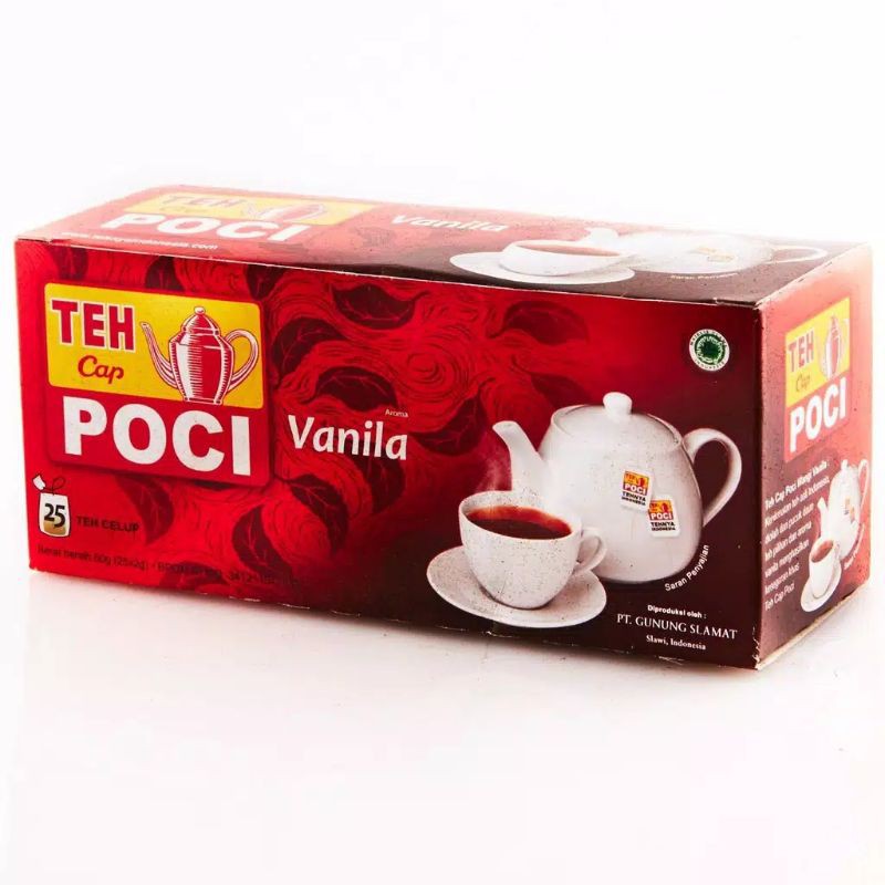 Teh Poci Celup Vanilla Isi 25