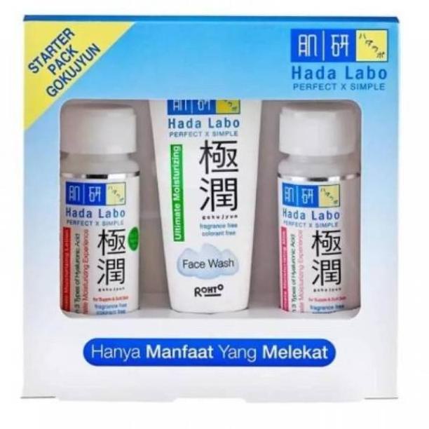 [[BISA COD]] Hada labo starter pack Gokujyun