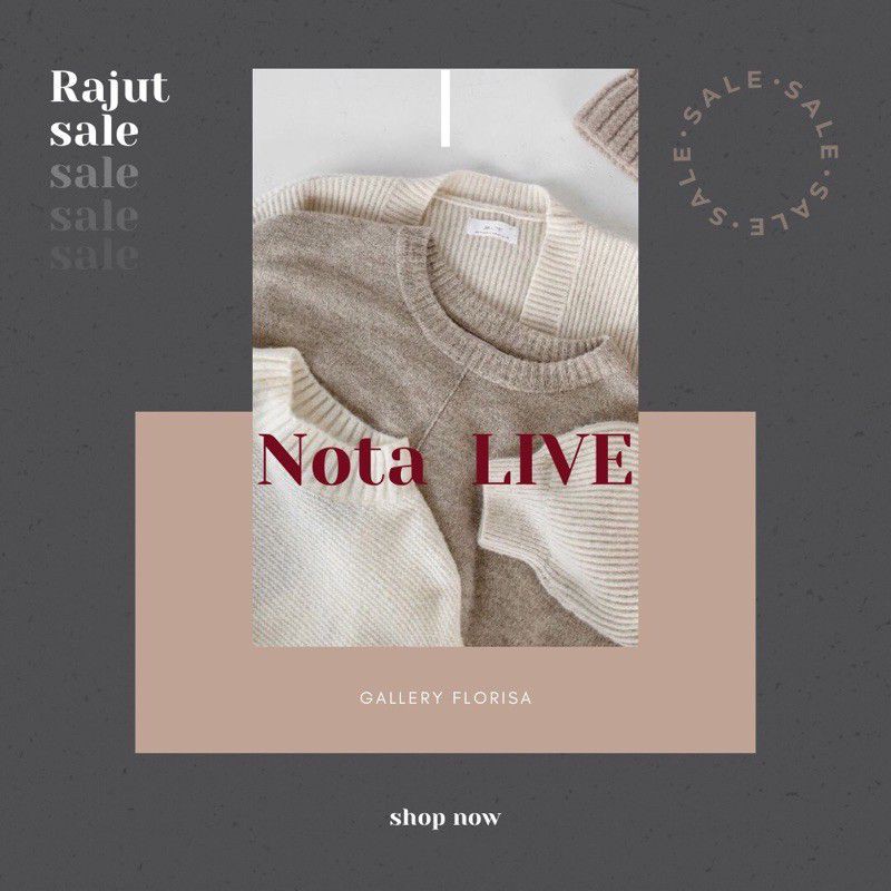 NOTA LIVE PL RAJUT 7K s/d 20K