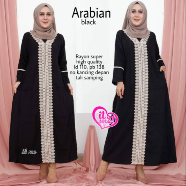 Daster Abaya bahan adem halus