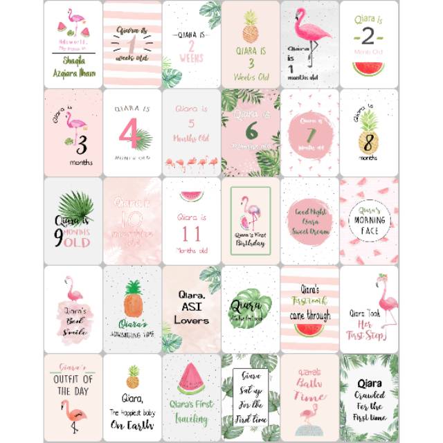 Katalog milestone card summer edition