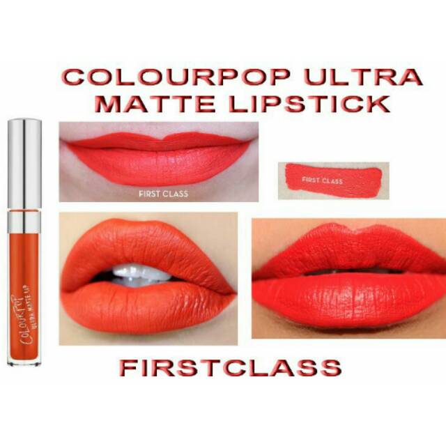 colourpop ultra matte lip first class