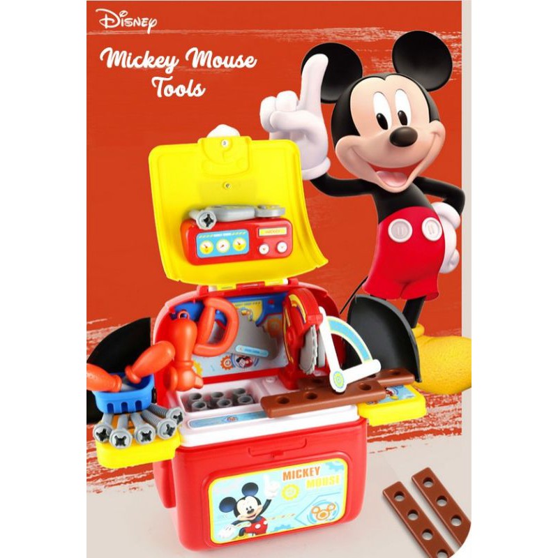 Mainan Bagpack Mickey Tools Set
